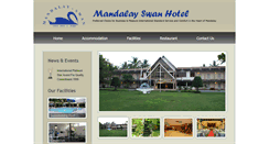 Desktop Screenshot of mandalayswanhotel.com